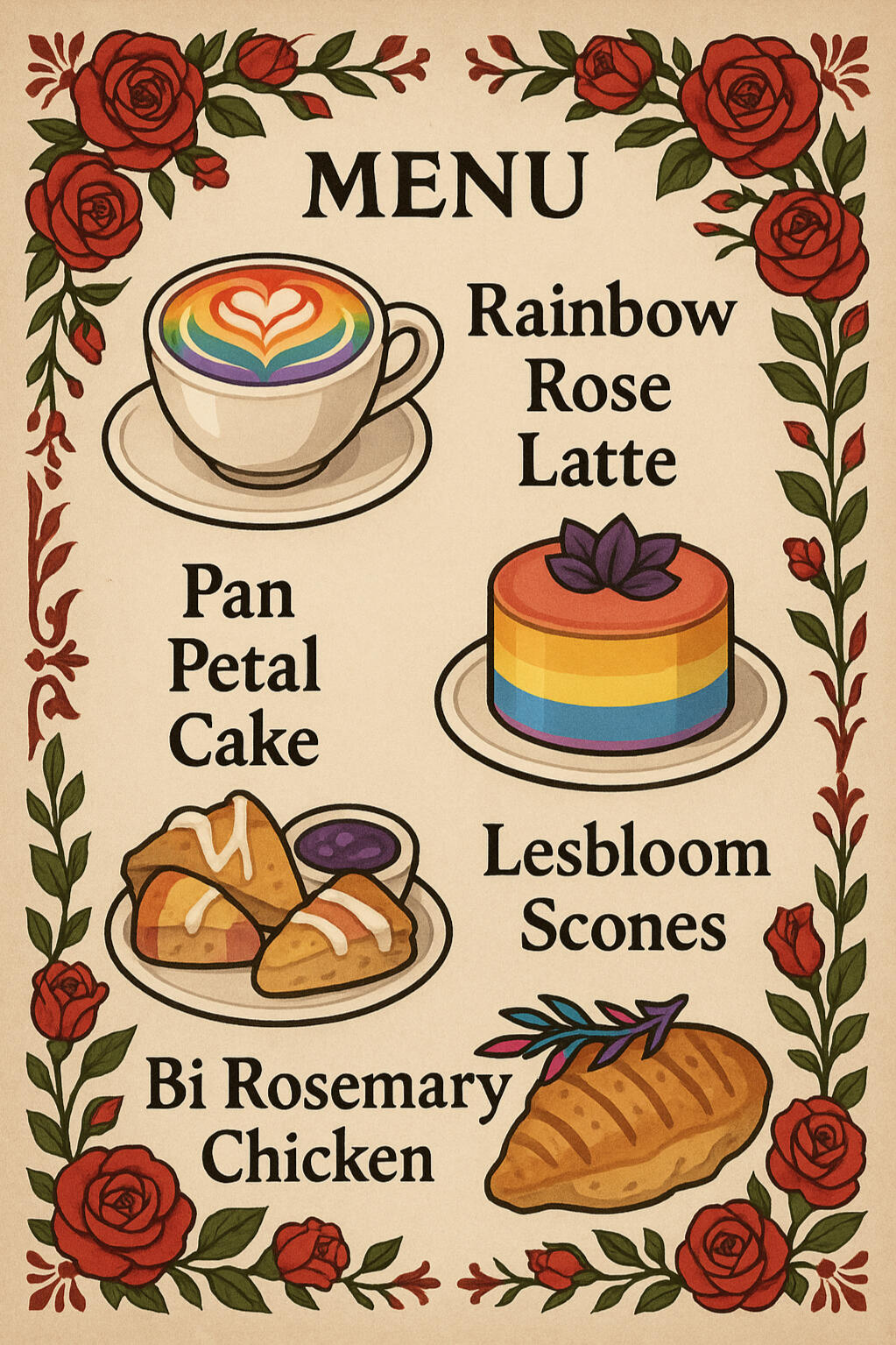 Pride Menu